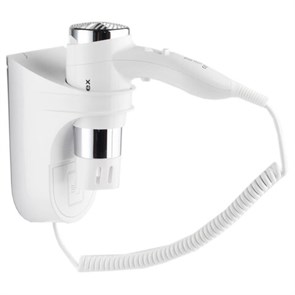 {{photo.Alt || photo.Description || 'Фен для волос настенный KSITEX F-1600 W, 1600 Вт, пластик/металл, 2 скорости, белый'}}