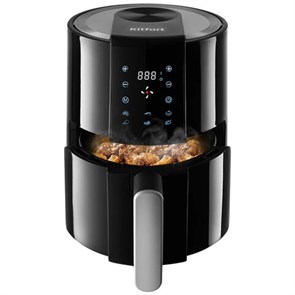 {{photo.Alt || photo.Description || 'Аэрогриль KITFORT КТ-2225, 1000 Вт, 1,9 л, 6 программ, таймер, сенсорное управление, черный'}}