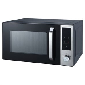 Микроволновая печь HORIZONT 23MW 800-1379S, объем 23 л, мощность 800 Вт, электронное управление, черная 454640