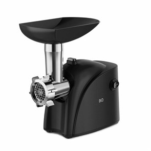 {{photo.Alt || photo.Description || 'Мясорубка BQ (БИ-КЬЮ) MG2001, 1400 Вт, производительность 1,6 кг/мин, 1 насадка, реверс, черный, 86195850'}}