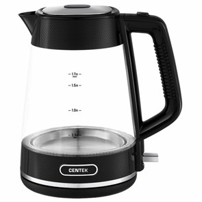 {{photo.Alt || photo.Description || 'Чайник CENTEK CT-1014, 1,7 л, 2200 Вт, закрытый нагревательный элемент, стекло, черный, CT-1014 Black'}}