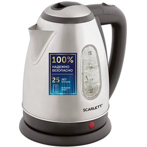 {{photo.Alt || photo.Description || 'Чайник SCARLETT SC-EK21S88, 1,8 л, 2200 Вт, закрытый нагревательный элемент, стальной'}}