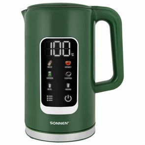 {{photo.Alt || photo.Description || 'Чайник с терморегулятором и дисплеем, ДВОЙНЫЕ СТЕНКИ, SONNEN KT-8723EG, 1,7 л, 2200 Вт, изумрудный, 454689'}}