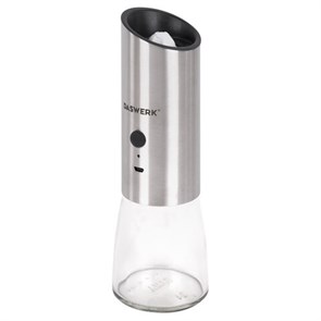 {{photo.Alt || photo.Description || 'Гравитационная мельница для соли и специй электрическая, USB, PM-7, DASWERK, 456625'}}