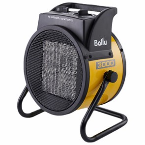 {{photo.Alt || photo.Description || 'Тепловая пушка электрическая BALLU BKR-5, 3000 Вт, 220 B, терморегулятор, круглая, желтая, НС-1509429'}}