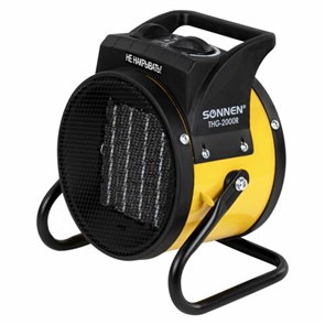 {{photo.Alt || photo.Description || 'Тепловая пушка электрическая SONNEN THG-2000R, 2 кВт, 220В, керамический нагреватель, 456192'}}