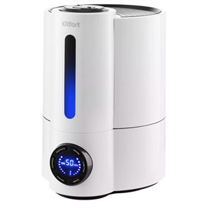 {{photo.Alt || photo.Description || 'Увлажнитель воздуха KITFORT КТ-2801, объем бака 3,5 л, 26 Вт, арома-контейнер, ионизация, белый'}}