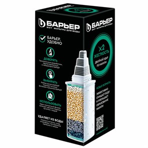 {{photo.Alt || photo.Description || 'Сменная кассета БАРЬЕР &quot;Жесткость Х2&quot;, для жесткой воды, для всех фильтров-кувшинов БАРЬЕР, К561Р12'}}