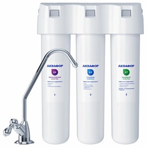 {{photo.Alt || photo.Description || 'Фильтр для воды АКВАФОР &quot;Кристалл А&quot;, для холодной воды, 3 ступени очистки, ресурс 6000 л, кран в комплекте, 205966'}}