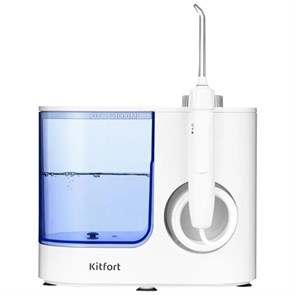 {{photo.Alt || photo.Description || 'Ирригатор для полости рта KITFORT КТ-2914, стационарный, емкость резервуара 1 л, 6 насадок, белый'}}