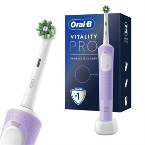 {{photo.Alt || photo.Description || 'Зубная щетка электрическая ORAL-B (Орал-би) Vitality Pro, ЛИЛОВАЯ, 1 насадка, 80367617'}}