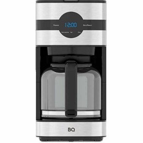 {{photo.Alt || photo.Description || 'Кофеварка капельная BQ (БИ-КЬЮ) CM2002, 900 Вт, объем 1,5 л, поддержание температуры, серебристая, 86198275'}}