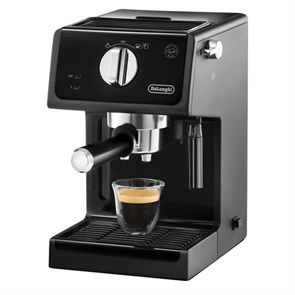 {{photo.Alt || photo.Description || 'Кофеварка рожковая DELONGHI ECP31.21, 1100 Вт, объем 1 л, ручной капучинатор, черная'}}