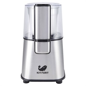 {{photo.Alt || photo.Description || 'Кофемолка KITFORT КТ-1315, 180 Вт, вместимость 60 г, металл, серебро'}}