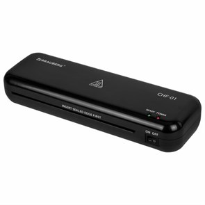 {{photo.Alt || photo.Description || 'Ламинатор BRAUBERG CHF-01 А4, 60-150 мкм, 25 см/мин, с подарочным набором для ламинирования: резак, обрезчик углов, пленка 52 шт., 532861'}}