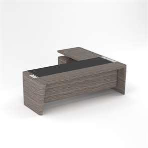 {{photo.Alt || photo.Description || 'Стол для руководителя левый с кожаным бюваром, приставкой на малой тумбе и фронтальной панелью'}}