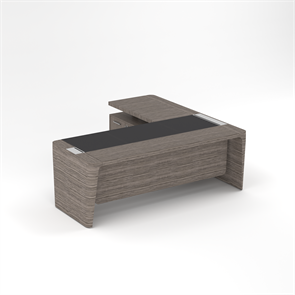 {{photo.Alt || photo.Description || 'Стол для руководителя левый с кожаным бюваром, приставкой на большой тумбе и фронтальной панелью'}}