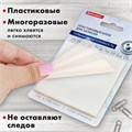Блок самоклеящийся прозрачный (стикеры) BRAUBERG TRANSPARENT 76х76 мм, 100 листов, 115205 115205