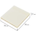 Блок самоклеящийся прозрачный (стикеры) BRAUBERG TRANSPARENT 76х76 мм, 100 листов, 115205 115205
