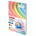 Бумага цветная BRAUBERG, А4, 80 г/м2, 100 л., (5 цветов х 20 листов), пастель, для офисной техники, 112460 112460
