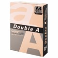 Бумага цветная DOUBLE A, А4, 80 г/м2, 500 л., пастель, светло-оранжевая 115117