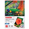 Фотобумага матовая БОЛЬШОГО ФОРМАТА, А3, 230 г/м2, односторонняя, 50 листов, BRAUBERG ORIGINAL, 363997 363997