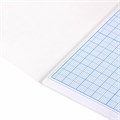 Бумага масштабно-координатная (миллиметровая), планшет, А4, голубая, 20 листов, ПЛОТНАЯ 80 г/м2, STAFF, 113490 113490