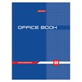 Книга канцелярская 80 л., клетка, твердая, глянцевая, блок офсет, А4 (215х295 мм), BRAUBERG, 130065 130065