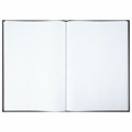 Книга учета 96 л., клетка, твердая, бумвинил, офсет, наклейка, А4 (200х290 мм), BRAUBERG, черная, 130278 130278
