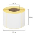 Этикетка ТермоТоп (58х60 мм), 500 этикеток в ролике, светостойкость до 12 месяцев 126105