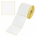 Этикетка ТермоЭко (100х100 мм), 1000 этикеток в ролике, светостойкость до 2 месяцев, 111964 111964