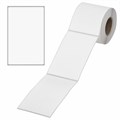Этикетка ТермоЭко (75х120 мм), 300 этикеток в ролике, прозрачная подложка из пленки, светостойкость до 2 месяцев, 114525, 54218 114525