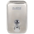 Дозатор для жидкого мыла LAIMA PROFESSIONAL INOX (гарантия 3 года), 0,5 л, нержавеющая сталь, матовый, 605396 605396