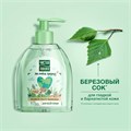 Мыло жидкое 520 мл, ЧИСТАЯ ЛИНИЯ "Березовое", дозатор, для всей семьи 609854