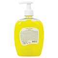 Мыло-крем жидкое 500 г ЗОЛОТОЙ ИДЕАЛ "Лимон", с антибактериальным эффектом, дозатор, 606786 606786