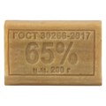 Мыло хозяйственное 65%, 200 г, МЕРИДИАН, без упаковки 602370