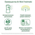 Освежитель воздуха автоматический со сменным баллоном 250 мл, AIRWICK Pure,"Океанский бриз", 230555 600582