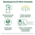 Сменный баллон 250 мл, AIRWICK "Дикий гранат", для автоматических освежителей, универсальный 601848