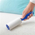 Ролик для чистки одежды / мебели от шерсти, ворсинок, пыли, волос + 8 сменных блоков по 50 листов, суперлипкий, LAIMA, 608384 608384