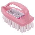 Щетка для одежды/обуви, большая, 9х14х6 см, пластик, цвет ассорти, "Утюжок", YORK, 40010 604597