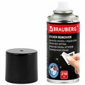 Антискотч-спрей для удаления этикеток, следов клея, липких лент, битума BRAUBERG SUPER, 210 мл, 608434 608434