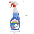 Средство для мытья стекол и зеркал 750 мл, LAIMA PROFESSIONAL, свежий озон, распылитель, 602301 602301