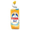 Средство для уборки туалета 900 мл ТУАЛЕТНЫЙ УТЕНОК "Цитрусовый", 696895 605507