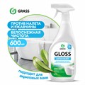 Средство для чистки сантехники кислотное 600 мл, GRASS GLOSS, триггер, 221600 605635