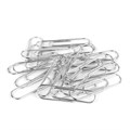Скрепки большие EXTRA BRAUBERG 50 мм никелированные 50 штук, 271314 271314
