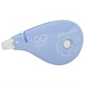 Корректирующая лента BRAUBERG PASTEL 5 мм х 12 м, вращающийся наконечник 90°, механизм перемотки, корпус голубой, блистер, 272488 272488