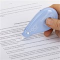 Корректирующая лента BRAUBERG PASTEL 5 мм х 12 м, вращающийся наконечник 90°, механизм перемотки, корпус голубой, блистер, 272488 272488