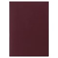 Папка адресная бумвинил без надписи, формат А4, бордовая, индивидуальная упаковка, STAFF "Basic", 129634 129634