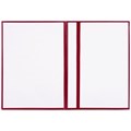 Папка адресная бумвинил бордовый, "Рамка", формат А4, STAFF, 121919 121919