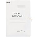 Папка для бумаг с завязками картонная ОФИСМАГ, гарантированная плотность 220 г/м2, до 200 листов, 127817 127817